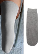 Amputee Sock Prosthetic Limb Socks 5pcs, Soft Breathable Protective Stump Sock Elastic Thickened Cotton, Protective Stump Socks Prosthetic Socks for Below the Knee Amputees (M) - Image 8