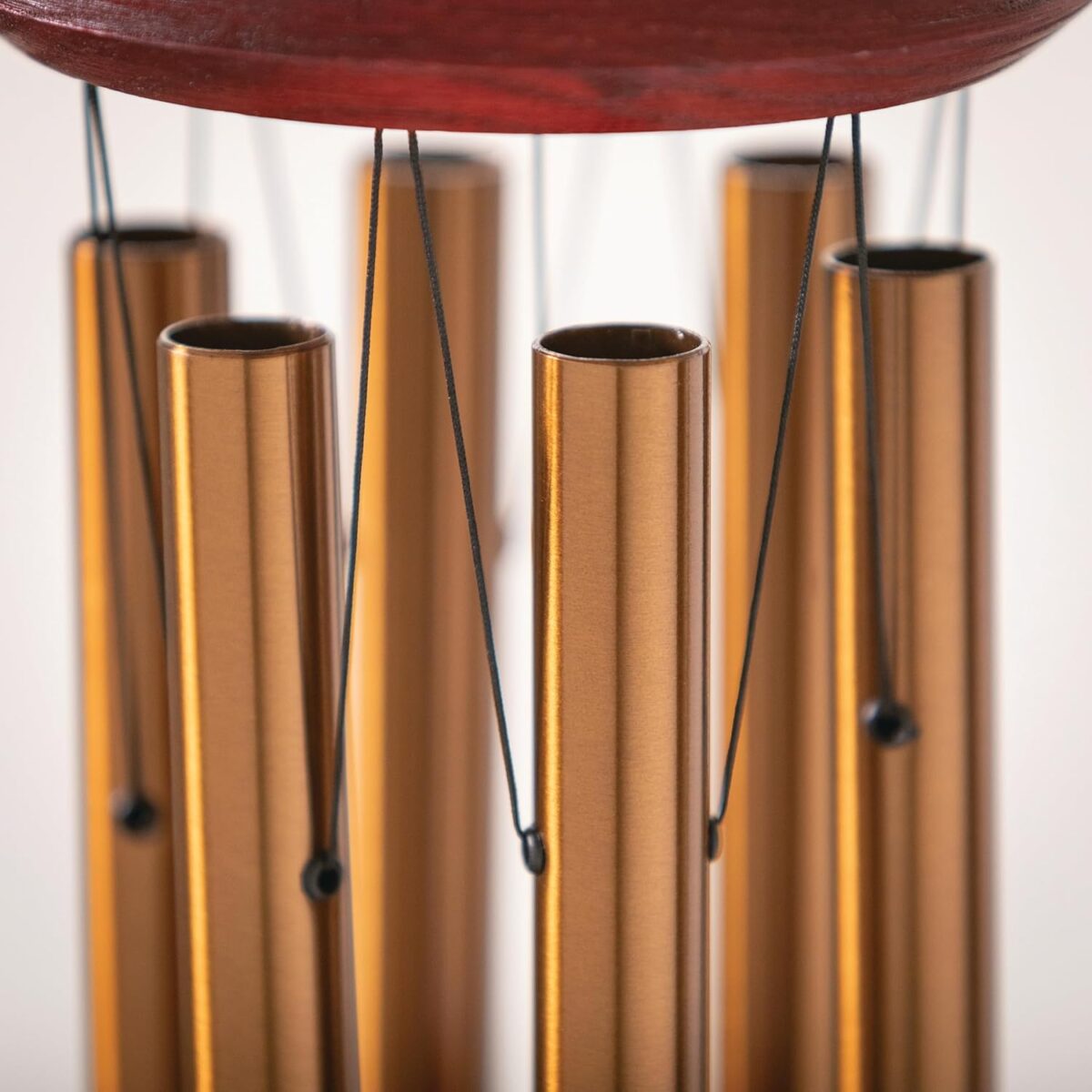 Woodstock Chimes Pluto Wind Chime for Outside 27" Bronze Small, Light Airy Sound for Outdoor Garden, Patio, Porch Decor, Encore Collection DCB27 - Image 4