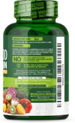 Wholesome Wellness Whole Food Multivitamin for Men - Natural Multi Vitamins, Minerals, Organic Extracts - Vegan Vegetarian - 120 Tablets - Image 7