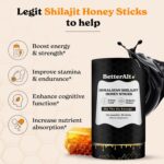 Better Alt Pure Himalayan Shilajit Sticks with Organic Honey, Saffron | Easy to Consume Shilajit| 30 Sticks for Energy Boost & Immune Support, 85+ Trace Minerals, 75%+ Fulvic Acid - Image 3