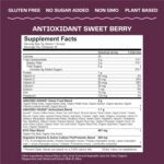Amazing Grass Greens Superfood Antioxidant: Greens Powder with Organic Spirulina, Beet Root Powder, Elderberry & Probiotics, Sweet Berry, 30 Servings (Packaging May Vary) - Image 3