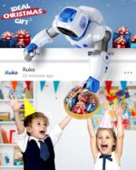 Ruko 1088 Smart Robots for Kids, Large Programmable Interactive RC Robot with Voice Control, APP Control, Present for 4 5 6 7 8 9 Years Old Kids Boys and Girls - Image 3