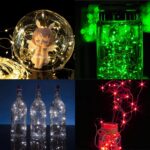 WATERGLIDE 24 Pack Fairy Lights Battery Operated (Included), 6.5ft 20 LED Mini String Lights, Waterproof Silver Wire Firefly Starry Lights for DIY Wedding Christmas Party Mason Jars Decor, Multicolor - Image 4
