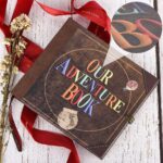 Adventure Book 148-Page DIY Handmade Scrapbook Kit - Embossed Leather Cover - Gift Boxed with Full DIY Accessories for Couples, Weddings, Anniversaries & More for Life’s Greatest Adventures - Image 8