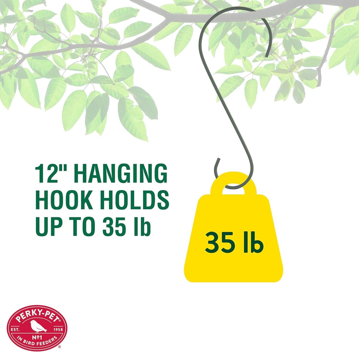 Perky-Pet 325SCOMBO-1SR Large 2-Tier Outdoor Panorama Wild Bird Feeder with Hanging Hook - 4.5 lb Seed Capacity - Image 10