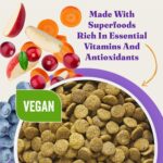 Halo Holistic Plant-Based Recipe With Superfoods, Complete Digestive Health, Vegan Dry Dog Food Bag, Adult Formula, 21-lb Bag - Image 4