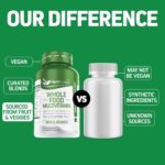 Whole Food Multivitamin for Adults | Multivitamins for Men & Women | Superfoods, Real Raw Veggies, Fruits, Vitamin E, A, B Complex | Vegan Non-GMO 120 Vegetarian Capsules - Image 4