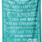 SteadStyle Gifts for Women- Get Well Soon Blanket, Feel Better After Surgery Present for Sick Women, Thinking of You Gifts, Inspirational Gift Blanket for Her Friend Sister, 60'' x 50''