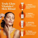 TruSkin Vitamin C Serum For Face – Anti Aging Formula with Vitamin C, Hyaluronic Acid, Vitamin E – Brightening Serum – Improve Appearance of Dark Spots, Tone, Fine Lines & Wrinkles, 2 Fl Oz - Image 6