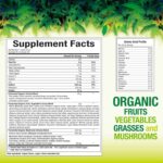 Whole Earth & Sea from Natural Factors, Organic Fermented Protein & Greens, Vegan Whole Food Supplement, Tropical, 1lb 7.3 Oz - Image 2