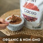 Zint Organic Cacao Powder (32 oz): Paleo-Certified, Organic, Non GMO, Anti Aging Antioxidant Superfood, Gluten Free Cocoa Cacao Beans, Pure Delicious Chocolate Essence, 32 Ounce - Image 3