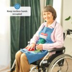 ODOXIA Fidget Apron for Elderly | Fidget Blanket for Dementia | Dementia Products for Elderly | Gift and Activities for Seniors with Alzheimer’s or Dementia | Sensory Fidget Toys - Image 3