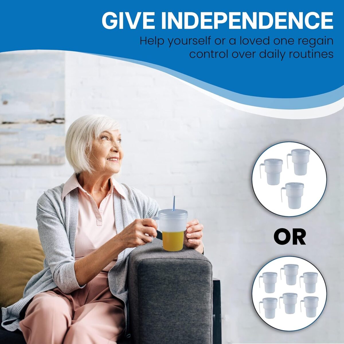 Providence Spillproof Kennedy Cups - Pack of 3 - Image 2
