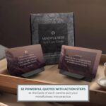 MESMOS 52 Mindfulness Cards with Action Plans. Relaxation Stress Relief Gifts for Men and Women, Positive Affirmation Cards, Anxiety Relief Items, Meditation Self Care Kit, Spiritual Gifts for Women - Image 3