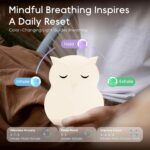 Breathing Pal 'Ollie'- Mindfulness Breathing Light, Guided Visual Meditation Breathing Light, Anxiety Relief Items for ADHD/Calm Down Corner/Meditation/Sleep Aid for Adult&Kid - Image 2