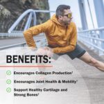 Glucosamine Chondroitin MSM Joint Support Supplement - FSA HSA Approved - Collagen Peptides, Turmeric and Ginger, Hyaluronic Acid, Glucosamine Chondroitin Sulfate - Gluten Free, Non GMO, 180 Capsules - Image 5