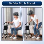 Stand Assist-Mobility Standing Aid Rail for Couch, Chair, Bedside, Toilet. Assistance Handle for Seniors and People with Limited Mobility. Safety Grab Bar for Standing, Walking, Up and Down the Stairs - Image 2
