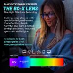 Blue Light Blocking Glasses For Men/Women Anti-Fatigue Computer Monitor Gaming Glasses Reduce Eye Strain Game Glasses - Image 4