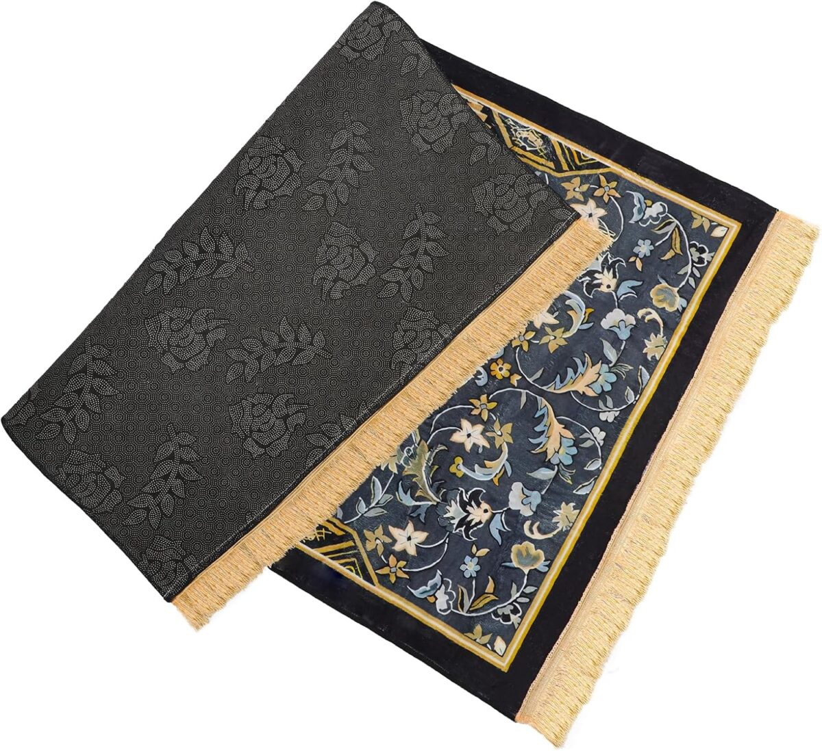 Premium Islamic Muslim Prayer Rug, Padded Muslim Prayer Mat for Men & Women, Soft Islamic Prayer Carpet Mat for Ramadan Eid Wedding Birthday Graduation, Great Ramadan Gifts, 31.5 x 47.2 inches - Image 4