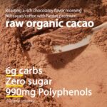 Premium 100% Organic Grade Cacao Powder Unsweetened 17.8oz, Nestor High Flavanol Raw Cacao Superfood Non-GMO, Chocolate Flavor, Non-Alkalized Cocoa for Focus Energy Immunity - Image 3