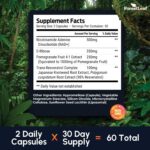 NAD Supplement, Liposomal NAD Resveratrol Supplement for Women & Men 1200mg w/ D-Ribose & Pomegranate NAD+ Plus MaxBoost for Longevity, Anti-Aging, Cellular Energy, NMN Alternative (60 Caps) - Image 6
