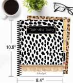 Schoolgirl Style Simply Safari Teacher Planner, 8" x 11" Undated Teacher Planner With Planner Stickers, Leopard Print Teacher Lesson Planner for Classroom Organization and Animal Print Classroom Décor - Image 2