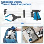 43 Inch Grabber Reacher Tool, Grabbers for Seniors Heavy Duty, Trash Picker Upper Grabber, Collapsible and Easy to Store, Wide Jaw, Grips Items Easily and Securely - Image 6