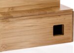 Prosumer's Choice Wooden Charging Station Organizer - 5-Port Base for Phones, Tablets and Laptops - Multi-Device Docking Station with Removable Divider Slots - Cord Box with Cable Management - Bamboo - Image 8