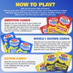 Kids VS Parents - Family Game for Kids 4-12 | Games for Family Game Night | Fun Card Games with 200 Conversation Starter Cards for 10-90 Minutes Play Time - Image 2