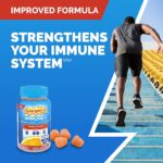 Emergen-C Immune+ Immune Gummies, Vitamin D plus 750 mg Vitamin C, Immune Support Dietary Supplement, Caffeine Free, Gluten Free, Super Orange Flavor - 45 Count - Image 2