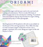 Origami to Color Kit: Includes 100 Origami Sheets, 5 Gel Pens, and 12 Page Instruction Book - Image 2