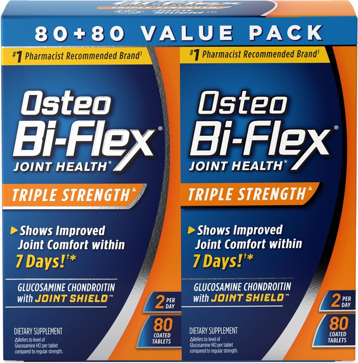 Osteo Bi-Flex Triple Strength Twin, 80 Count, 2pack - Image 1