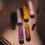 Healing Crystal Wand Set of 6 Orgonite – Includes 3” Amethyst Crystal, Tigers Eye, Rose Quartz, Black Tourmaline Stone, Citrine and Clear Quartz Orgone Crystal Plus Black Tourmaline Necklace - Image 6