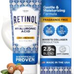 LilyAna Naturals Anti Aging Retinol Face Cream for Women – Wrinkle & Neck Cream for Firming, Retinol Moisturizer for Face with Hyaluronic Acid, Hydrating Night Cream for Fine Lines, Collagen Boost