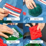 ODOXIA Fidget Apron for Elderly | Fidget Blanket for Dementia | Dementia Products for Elderly | Gift and Activities for Seniors with Alzheimer’s or Dementia | Sensory Fidget Toys - Image 6