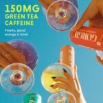 GORGIE Bestsellers Variety, Sugar-Free Natural Energy Drink Sparkling, Healthy Energy Drinks - Green Tea, Biotin, B Vitamins -150mg Caffeine, Vegan, & Low Calorie (Pack of 12) - Image 2