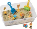 Creativity for Kids Sensory Bin: Construction Zone Playset - Preschool Learning Activities, Excavator Toys for Boys Ages 3-5+, Outdoor Toys and Gifts for Kids - Image 4