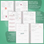 PLANBERRY Weekly Planner – Undated Life Organizer & Budget Planner – Time Management, Goal Setting, to-Do List, Work-Life Balance & Habit Tracker – 6.1″ x 8.1″ (Green Pastures) - Image 6