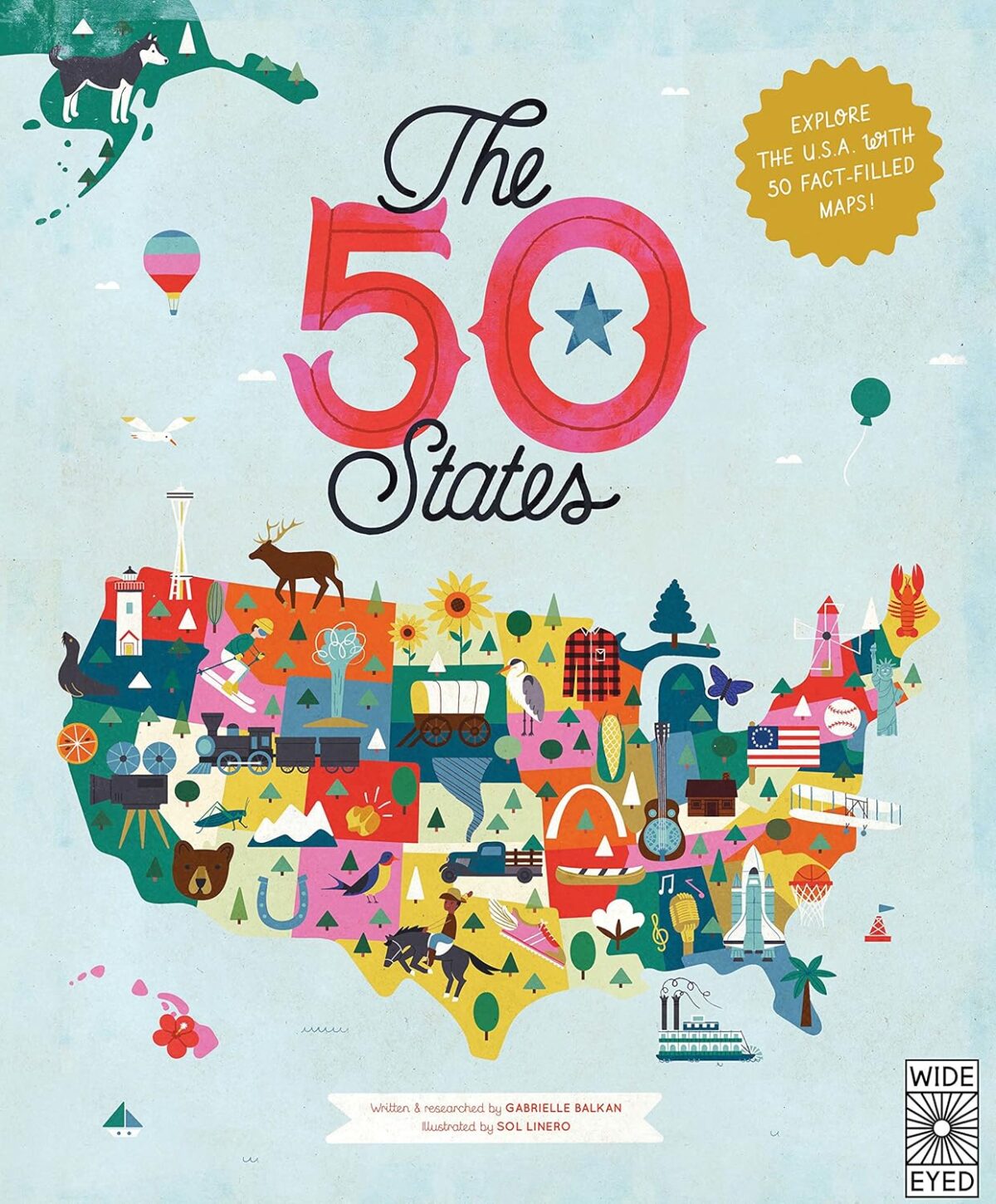 The 50 States: Explore the U.S.A. with 50 fact-filled maps! - Image 1