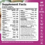 Multivitamin for Women - Daily Womens Multivitamin & Multimineral with Vitamin A, C, D, E, B12, Zinc & More. Essential Vitamins for Women for Energy, Focus, Hair Growth & Overall Health. 60 Capsules - Image 3