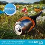BIRDROCK Home Grabber Reacher Tool with Long Handle - 19 Inch Tool for Picking Up Dropped Objects - Lightweight Aluminum Design for Reaching & Grabbing Things - Handicap Aid with Rubber Grip - Image 4