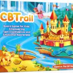 CBTrail Therapy Game for Kids - CBT Emotional Game to Develop Social Skills and Emotional Intelligence - Recovery Board Game for Counselors, Anger, Occupational and Group Therapy, ADHD, and Autism
