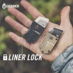 Gerber Gear Key Note Pocket Knife, 1" Plain Edge Box Cutter EDC Keychain Pocket Knife for Everyday Carry, Black - Image 6
