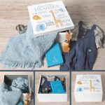 Let's Make Memories Personalized Baby's First Keepsake Box - Memento Storage - Memories Box - Nursery Décor - For Boys - 6" Hx12 Square - Image 3
