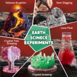 Klever Kits Amazing Science Kits- 85+ Experiments Educational Toys, STEM Activities with Erupting Volcano and Growing Crystal Tree for Kids Aged 6 7 8+ - Image 2