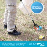 BIRDROCK HOME Grabber Reacher Tool with Long Handle - 32 Inch Tool for Picking Up Dropped Objects - Lightweight Aluminum Design for Reaching & Grabbing Things - Handicap Aid with Rubber Grip - Image 4