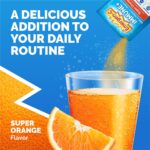 Emergen-C Immune+ Triple Action Immune Support Powder, BetaVia (R), 1000mg Vitamin C, B Vitamins, Vitamin D and Antioxidants, Super Orange – 30 Count (Pack of 1) - Image 5