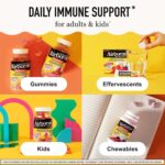 Airborne Elderberry + Zinc & Vitamin C Gummies For Adults, Immune Support Vitamin D & Zinc Gummies With Powerful Antioxidant Vitamins C D & E - 50 Gummies, Elderberry Flavor - Image 8