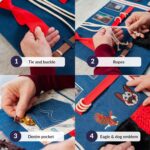 Fidget Blanket for Dementia | Calming & Comforting Dementia Activities for Seniors | Dementia Products for Elderly | Sensory Blanket | Helps with Alzheimer’s, Dementia, Asperger’s, Autism, Anxiety - Image 6