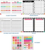 Schoolgirl Style Black, White and Stylish Teacher Planner—Undated Weekly/Monthly Lesson Plan Book and Record Organizer for Classroom or Homeschool (8 inches x 11 inches), multi (105029) - Image 7